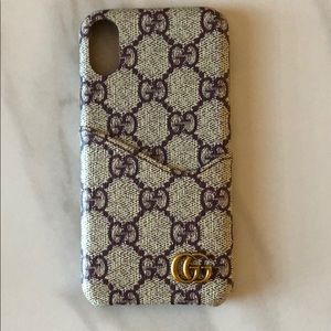 GUCCI Iphone X phone case